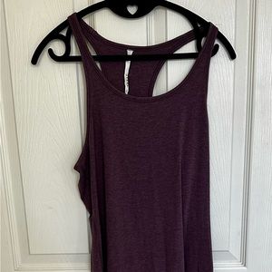 lululemon athletica Plum Racerback Maxi Dress